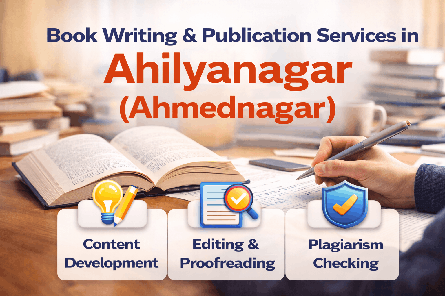 Book Writing & Publication Services in Ahilyanagar